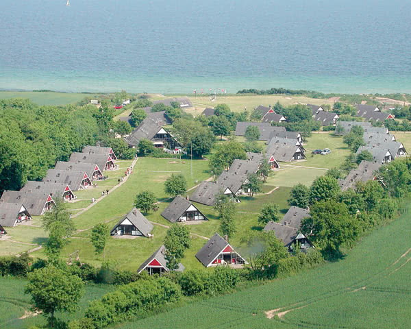 Luftaufnahme des Feriendorfes