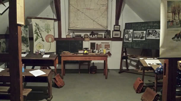 © Stadt Uebigau-Wahrenbrück Schulzimmer im Heimatmuseum Uebigau